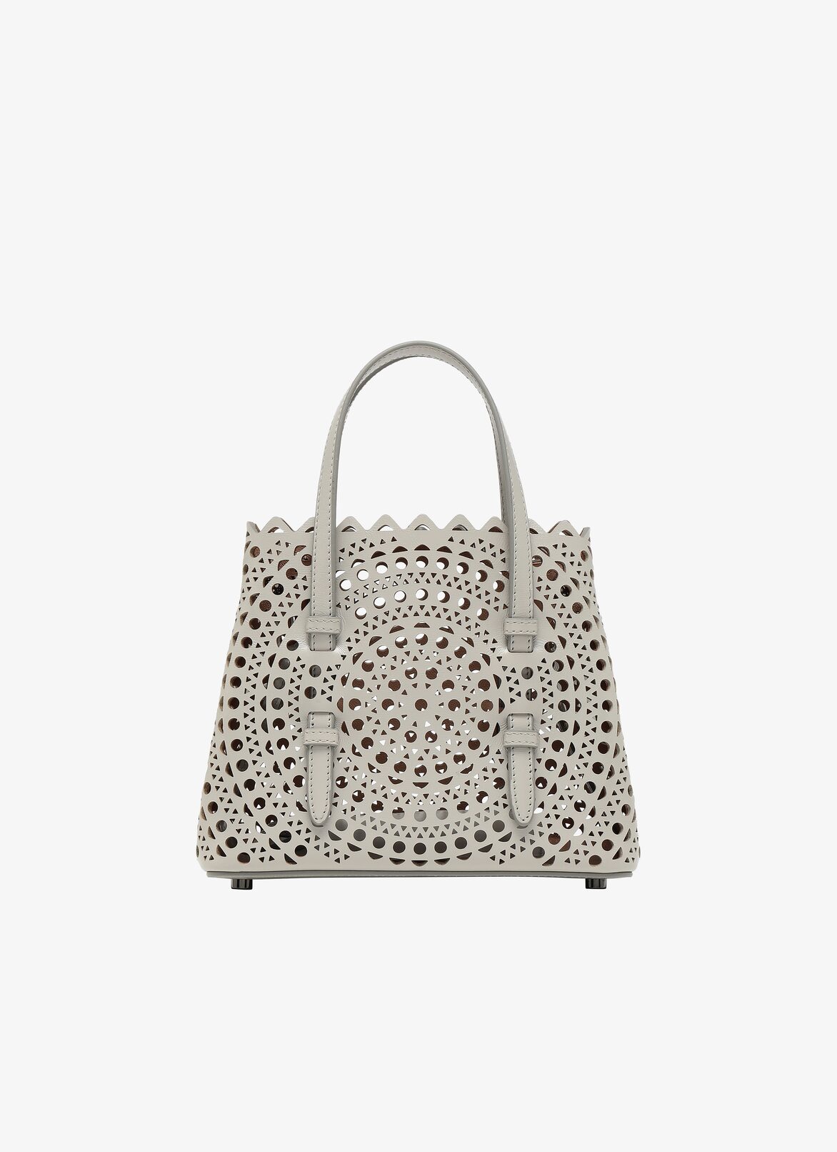 Mina 20 Tote Bag ALAÏA PEARL MINA 20 TOTE BAG